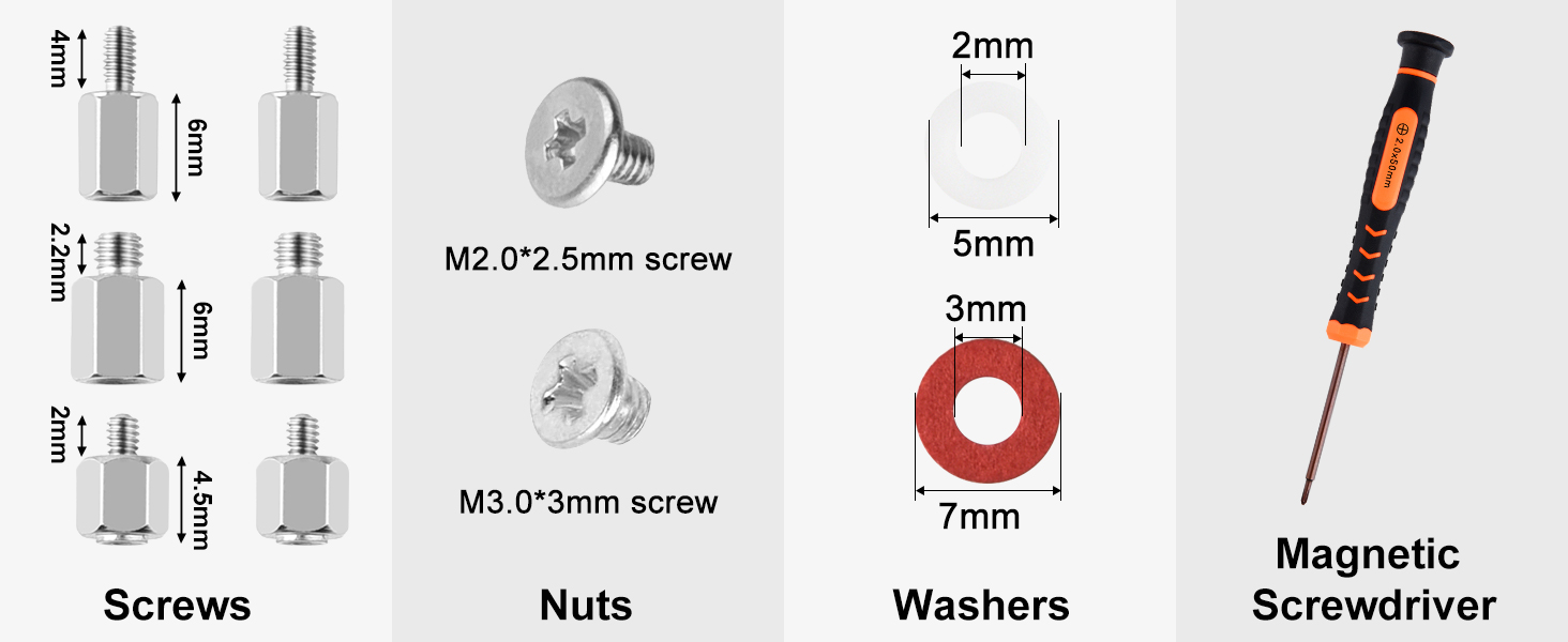 M.2 SSD Screws Kit