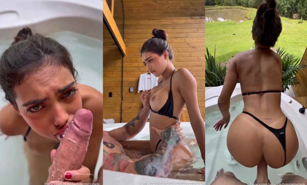 Brenda Trindade Bathtub Sex Tape Video Leaked