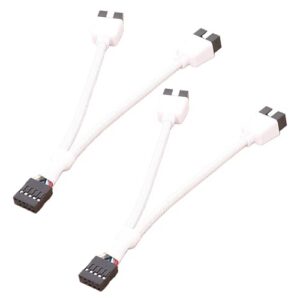 1 to 2 USB 9pin Splitter Adapter Cable 9pin USB Male Female Extension Cord for Computer Internal Mainboard Wire