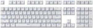 108 Line Original Keycaps Front Print Backlits Dye Sublimation KeyCap For Mechanical Keyboards