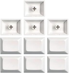 10PCS PBT Blank DIY Keycap Mechanical Keyboard 1.25U 1.25X DSA Profile No Print Keycap Set for MX Switches DSA Keycap
