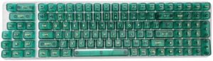 115Pieces OEM Heigth Clear Keycaps Set With Backlit For Mechanical Keyboards Upgrades Your Keyboard Pattern