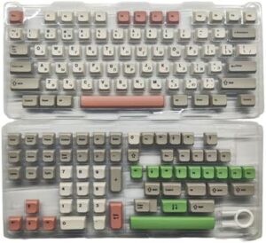 138Key/set XDA Height 9009 Retro Keycap For Mechanical Keyboards PBTs DyeSubbed Key Caps For Switches