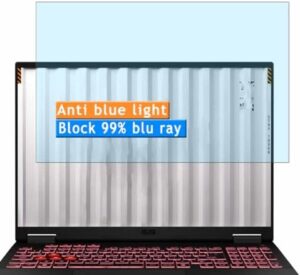 Vaxson 2-Pack Anti Blue Light Screen Protector, compatible with ASUS TUF Gaming A16 FA608 FA608WI FA608WV 16″ Laptop TPU Film Protectors Sticker [ Not Tempered Glass ]