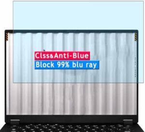 Vaxson Anti Blue Light Tempered Glass Screen Protector, compatible with ASUS TUF Gaming A14 FA401 FA401WV 14″ laptop Visible Area Cover Only, 9H Film Protectors [ Not Full Coverage ]