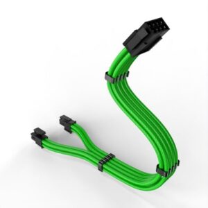 8Pin CPU Power Extension Cable Wire Compatible for 4+4Pin Motherboards Tin-Coating Bronze Wire for Efficient Setups