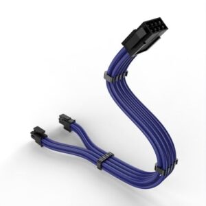 8Pin CPU Power Extension Cable Wire Compatible for 4+4Pin Motherboards Tin-Coating Bronze Wire for Efficient Setups