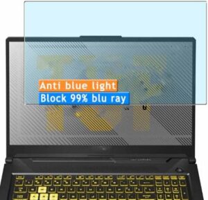 Vaxson 2-Pack Anti Blue Light Screen Protector, compatible with ASUS TUF Gaming A15 FA506 FA506NFR FA506NCR 15.6″ Laptop TPU Film Protectors Sticker [ Not Tempered Glass ]