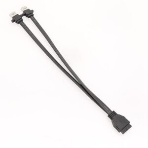 Solid USB3.0 Motherboards Adapter Cable USB3.0 Faceplate Cable for Seamlessly Device Integration USB Extension Cable