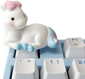 Chinese 3D Resin Keycap for Mechanical Keyboard Keycap Replaces for Girl