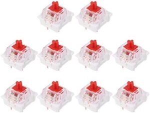 Mechanical Keyboard 10pcs/Set Mechanical Keyboard Replacement Accessory Suitable for MX Gateron