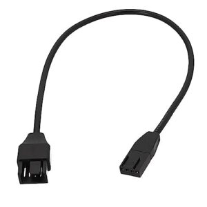 30/50/100cm Computer Cooling Fan PWM Temperature Control CPU Cooling Chassis Fan Extension Cable 4Pin Adapter Cable