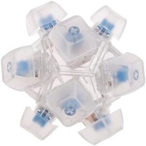 RubiksCubes Switches Shafts Tester Keychain Mechanical Keyboards Switches Testing Tool Decompression Relaxation Toys Decompression Relaxation Toys