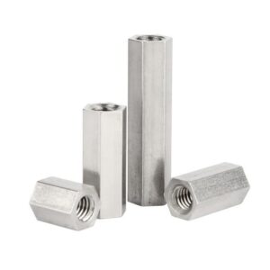 304 Stainless Steel Standoffs Screws Double Through Female Threaded Computer Studs Hollow Hex Spacer Standoffs PCB Motherboard Pillar M4 x 10mm 5 Pcs