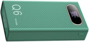 Battery Pack Case with PD100 Fast Charging Capability for 6pc 21700 Battery Holder Enhances Power Supply Outer Shell