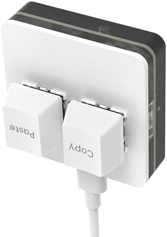 Small Mechanical 2 Key Keyboard Hot Swappable Customizable Switches Ergonomic and Color Backlighting Keypad
