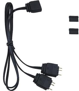 1PC 5V 3Pin VDG to 5V 3Pin ARGB SYNC Adapter Cable for Motherboard SYNC PC Chassis Cooling Fans Accessories