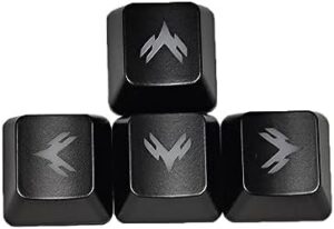 1Set Through Keycaps ABS Backlit Shine-Through Mechanical Keyboard Keycap Arrowkey Directions Height Keycaps Through