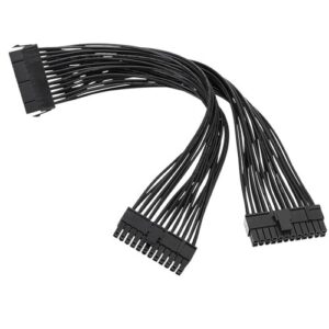24Pin Power Extension Cable Splitter Cable for Powering Multiple Mainboards Desktop PC Power Supply Splitter Cable