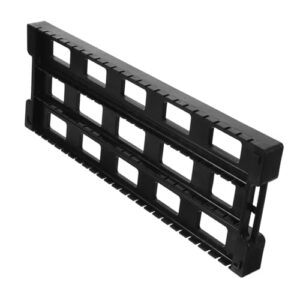 25-Slot Circuit Board Rack Anti-Static Bracket Holder Abs Easy to Install
