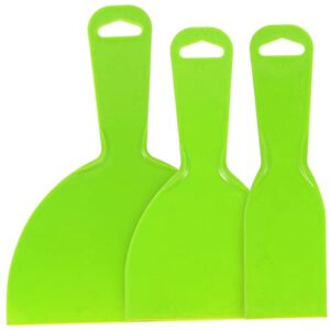 3D Printing Tool Set 3pcs Hot Bed Scrapper for 3D Printer Cleaning Resin Scrapers Plastic Removal Spatula Non-Stick Non-Scratch