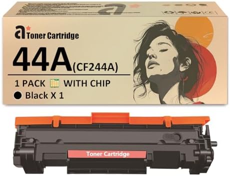 44A Toner Cartridge Replacement for HP 44A CF244A Toner Cartridges Compatible for HP LaserJet Pro M15a M15w MFP M28a M28w M31w Printers 1 Black