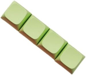 4pcs Unique Design Keycaps for Mechanical Keyboards Key Caps Colorful Keycaps 4Key Set for Typing Enthusiasts