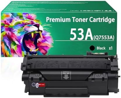 53A Toner Cartridge Compatible for HP 53A Q7553A 53X Q7553X Toner Cartridges Work for HP Laserjet P2015 P2015x P2015d P2015n P2015dn P2014 P2014n MFP M2727 Printers