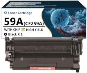 59A Toner Cartridge Replacement for HP 59A CF259A Black Toner Cartridges Compatible for HP Laserjet Pro MFP M428dw M428fdn M428fdw M404dw M404dn M404n M304, 1 Pack