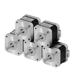 5Pcs Nema17 Stepper Motor 17HS4401 1.5A 42N.cm 42BYGH 4 Lead for 3D Printer CNC Milling Machine Laser Engraver(17HS4401-XH-2.54)
