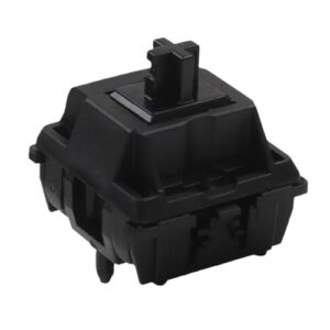 5Pcs Oil King Keyboard Switches 5Pin Lubricating Mounted Black Linear Key Switches for Mechanical Keyboard