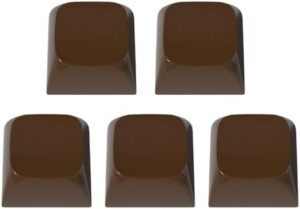 5pc XDA Keycaps PC Jades Like Finish Keycaps Smooth Texture for Mx Switches Mechanical Keyboard Accuracy Layouts