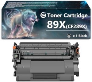 89X Toner Cartridge Replacement for HP 89X CF289X Black Toner Cartridges for HP Laserjet Enterprise M528c M528z M507dn Printer , 1 Pack(10,000 Pages)