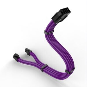 8Pin CPU Power Extension Cable Wire Compatible for 4+4Pin Motherboards Tin-Coating Bronze Wire for Efficient Setups