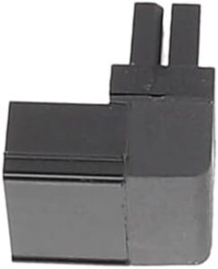 90Degree Angled 8Pin Power Adapter Mainboard CPU Power Connector for Desktops Computer Mainboard CPU Power Supply Computer Cable and Connectors