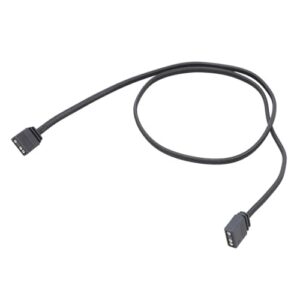 ARGB 3Pin Extension Cable for 5050 3528 LED Strips and Fans Chassis Light Setups 3 Pin Designing