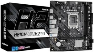 ASRock Intel 1700 H610M-H2/M.2 D5 Motherboard