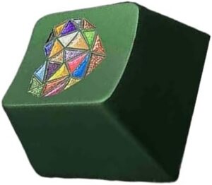Aluminium Alloy Mechanical Keyboards Keycap with Elegant Colorful Heart Embellishment for Keyboards
