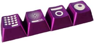 Aluminum Keycap Perfectly for Gaming and Office Use Enhances Keyboard Aesthetics Keycap