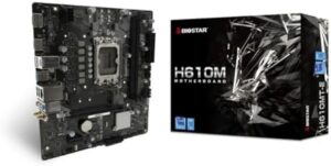 Biostar H610MTE LGA 1700 Intel H610 Motherboard