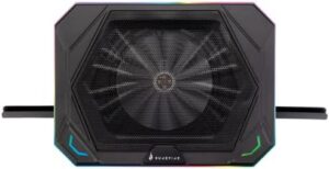 Bora X1 Gaming Laptop Cooling Pad, Laptop Cooler for Laptops up to 17 Inches, Adjustable Fan Speed, More Power, RGB Lighting