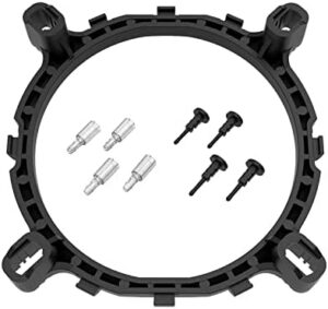 CPU Cooler Fan Bracket Heatsink Holder Base Backplane for LGA1366 LGA1700 LGA1200 ForIntel12th CPU Fans Platform