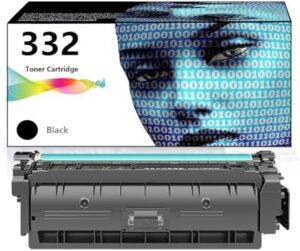 CRG-332 Toner Cartridges Compatible for Canon CRG-332 CRG332 Toner Cartridge Replacement for Canon I-SENSYS LBP7780Cx Printers Black