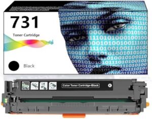 CRG-731 Toner Cartridges Compatible for Canon CRG-731 CRG731 Toner Cartridge Replacement for Canon I-SENSYS LBP7100Cn LBP7110Cw MF628Cw Printers Black