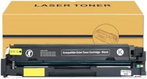 CRG055H Compatible Toner Cartridge Replacement for Canon Color I-SENSYS LBP661C Lbp663cdw Lbp664cx Lbp663cd Inkjet Cartridge for Laser Printers 4 Color Office Supplies,Black