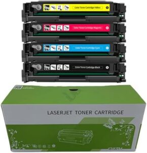 CRG067 Toner Cartridge High Capacity Compatible Replacement for Canon I-SENSYS MF650C Mf651cw Mf653cdw Mf654cdw LBP630 631 Printer Cartridge Mf657cdw,4 Colors 1