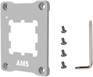 Corrective AM5 CPU Mounting Frame AM5 Frame Bending Corrector Heat Conductivity for Optimals Performances