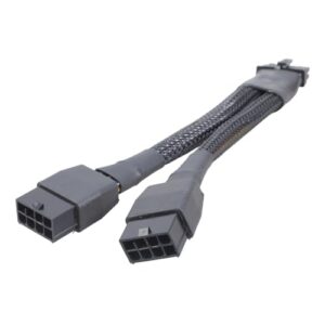 Double 8Pin Female to 12+4Pin 16Pin Male Adapter Cable for RTX40 Series Stable to Motherboards Power Transfer Flexible