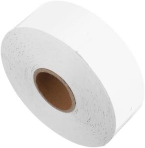 ERINGOGO 40x80mm Blank Hangtag Paper Copper Plate Apparel Tags for Retail Roll of Paper Tags