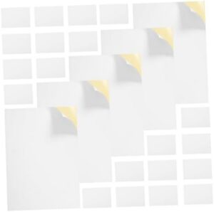 ERINGOGO A4 Sticky Paper Labels 100 Sheets Removable Sticker Paper for Printer Address Parcel Labeling Matte Sticker Sheets